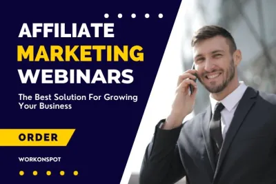 I will create affiliate marketing webinars