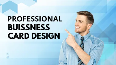 do vibrant minimalist luxury business card